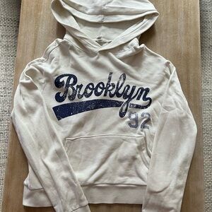 Full Tilt Cream Brooklyn Hoodie Women/Girls XS